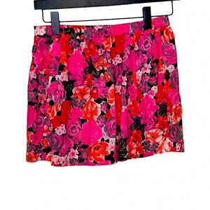 Supre bright floral summer skirt, size medium,  EUC